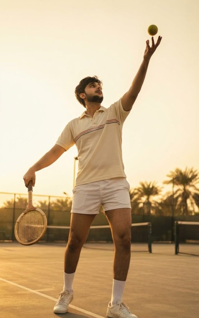 Tennis At Sunset