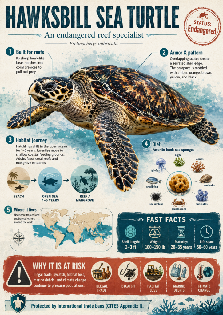 Endangered Animal Infographic