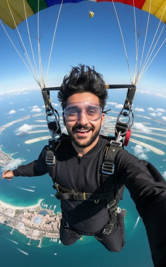 AI Sky Diving Prompt (2026)